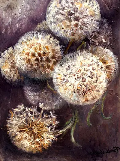 Dandelions Claude Monet